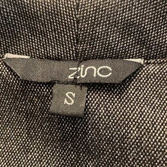 🌻 Zinc Cap sleeve tweed vest size small - Picture 8 of 14